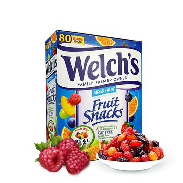 welch's/威氏 儿童水果软糖 内含80小包 美国进口