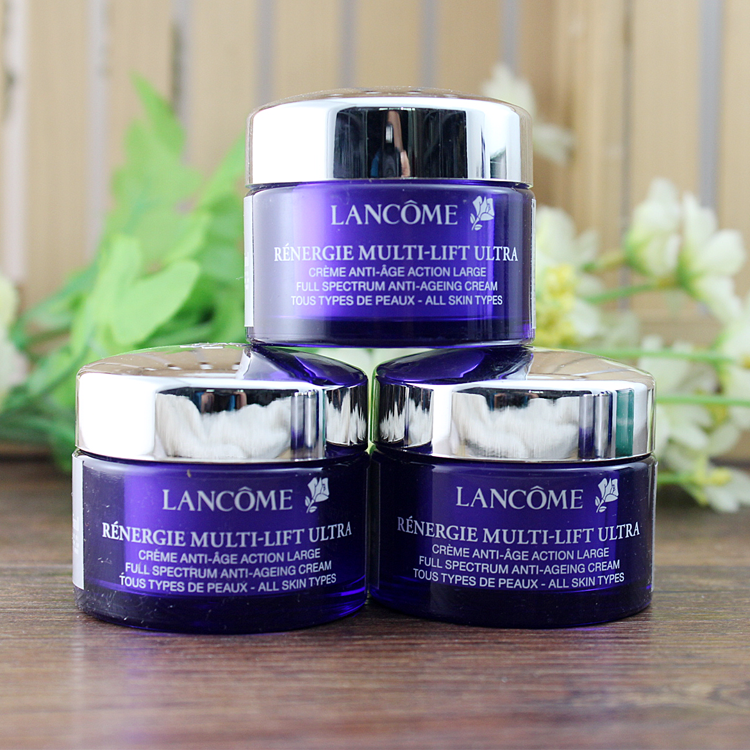lancome/兰蔻 雪花霜兰蔻塑颜紧致焕白霜15ml 国内专柜小样 保湿紧致