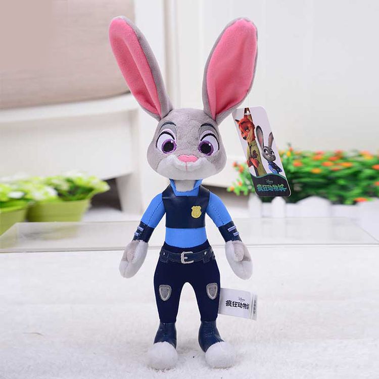 disney迪士尼 兔子朱迪 狐狸尼克 毛绒玩偶款式备注 不备注两款款式