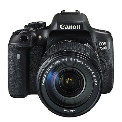 佳能(canon)eos 750d 单反套机 (ef-s 18-135mm f/3.5-5.