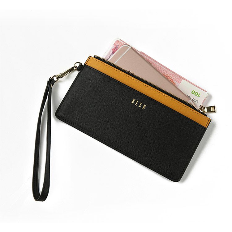 elle 长款钱包手拿包卡包90010