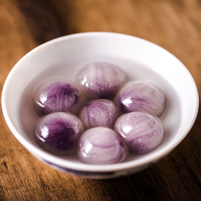 湾仔码头 水晶汤圆 紫薯馅 300g*3 速冻汤圆 元宵