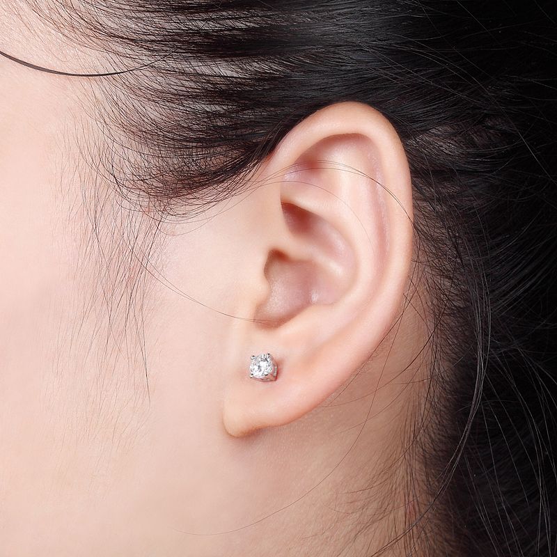 古钻gzuan古钻 年华 50分18k金钻石耳钉 e3023