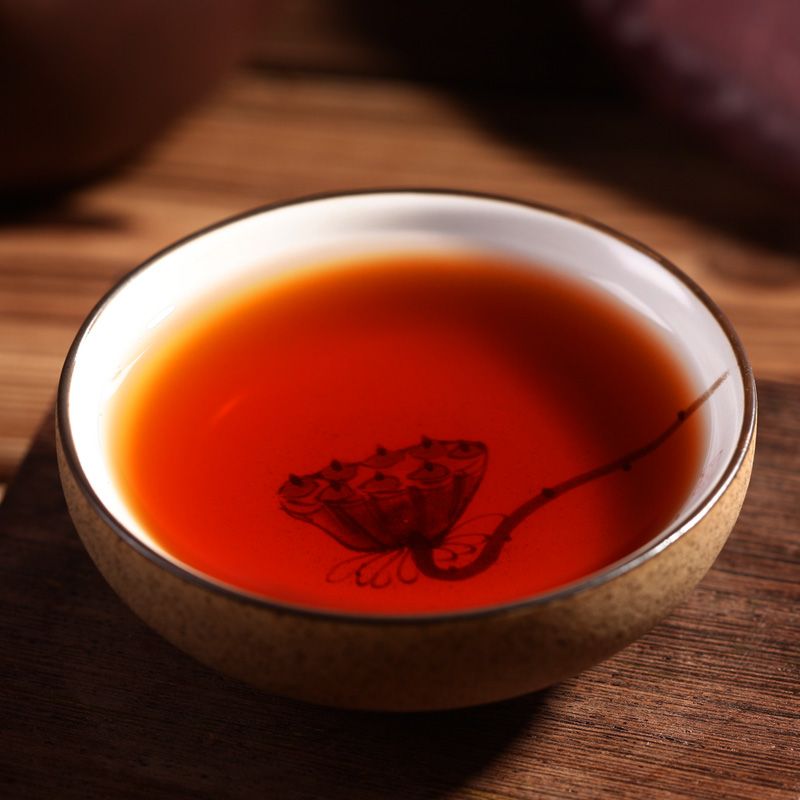 瓯叶 简朴系列 云南普洱茶 熟茶散茶 普洱熟茶200g【汤色如红葡萄酒