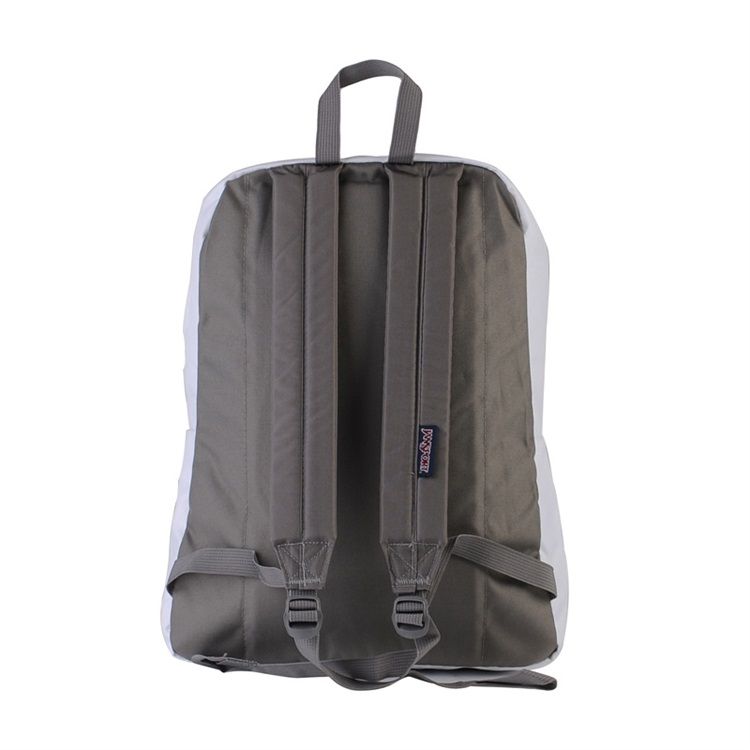 jansport 男女款双肩背包校园休闲包书包 t501 whx 白色
