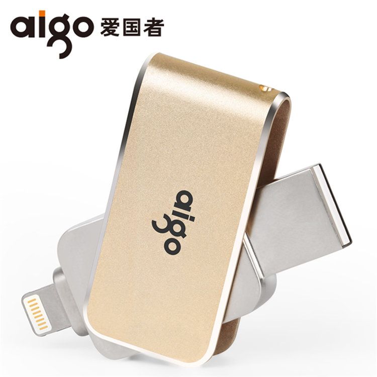 爱国者 全金属苹果手机电脑两用 u盘3.0 u360 64g