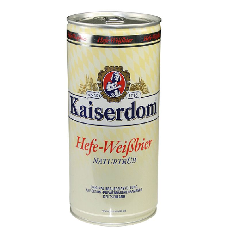 kaiserdom凯撒啤酒 德国啤酒 进口啤酒 德国啤酒 小麦白啤酒 1l *4