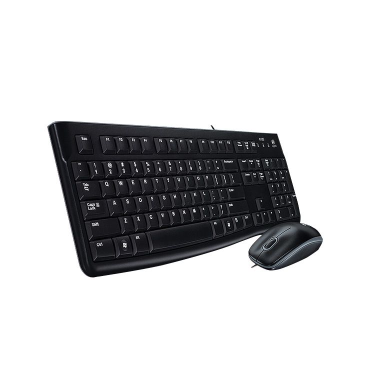罗技 Logitech MK120 USB有线键盘鼠标套装