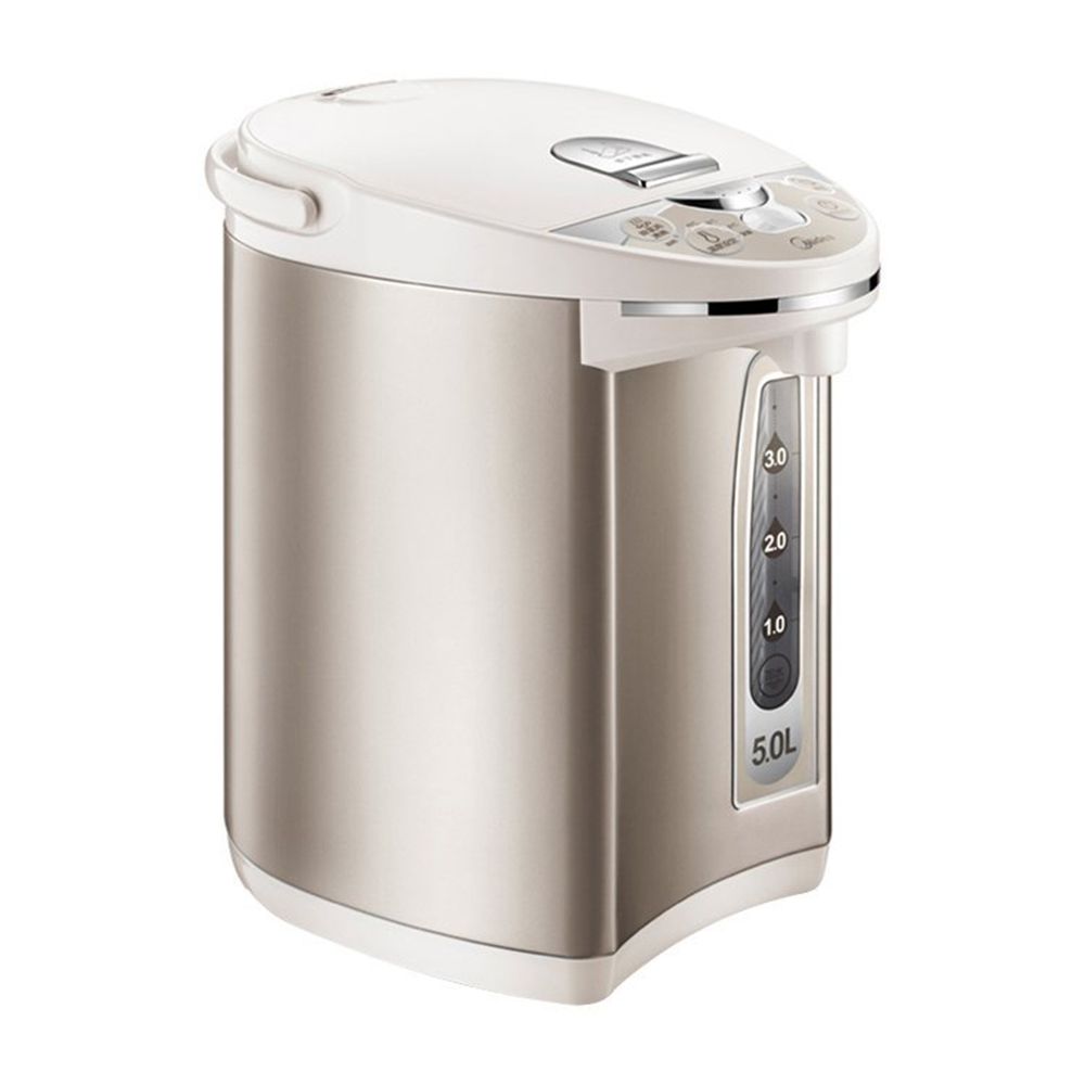 midea/美的pf702-50t电热水瓶304不锈钢家用保温大容量全新正品