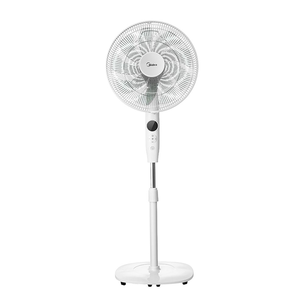 美的电风扇九叶变频家用省电立式wifi智能遥控落地扇fs40-16fra