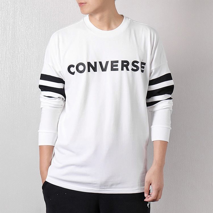 匡威converse男装2018秋季新款休闲运动服长袖t恤10007099