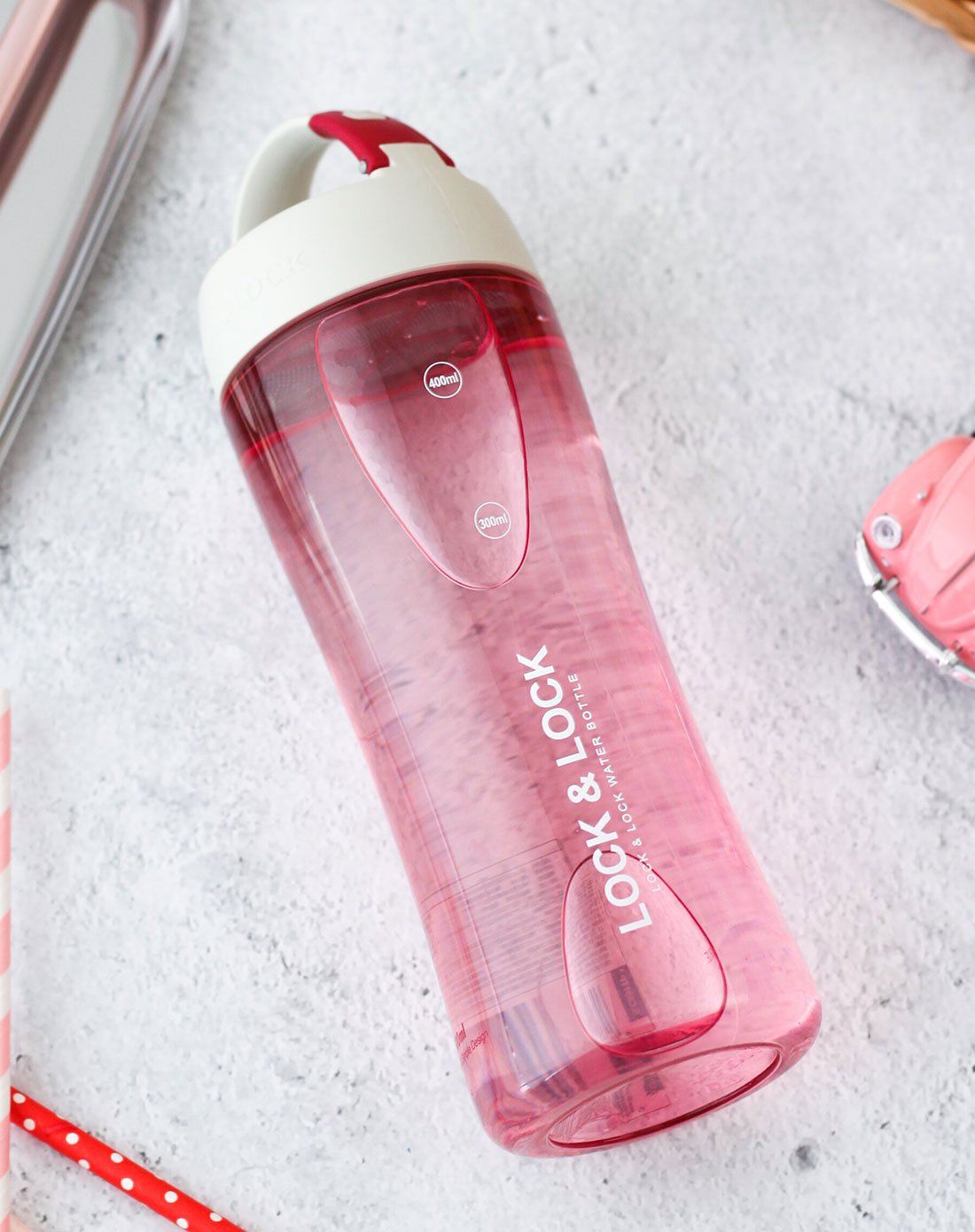 乐扣乐扣 塑料杯 运动塑料水杯便携随手杯茶杯子 500ml