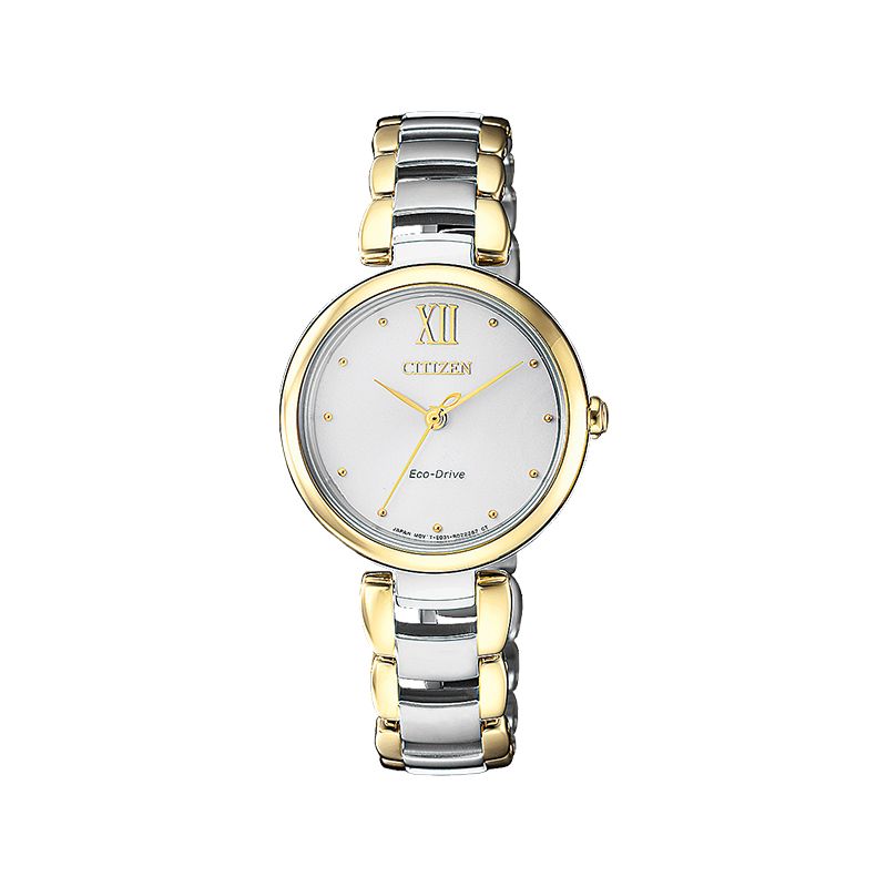 西铁城 【全国联保,官方授权】hebe代言款光动能手表潮流女表em0534