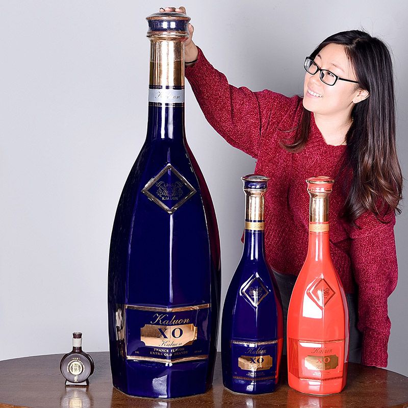 派斯顿 法国原酒进口洋酒 卡罗尼 xo白兰地40度烈酒礼盒 超大瓶24l