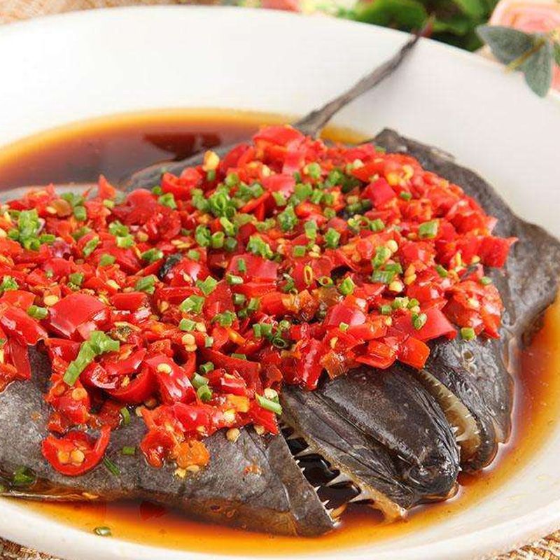 好拾味 深海鸦片鱼头 冷冻野生鲽鱼头 比目鱼头 海鲜水产 600-700g