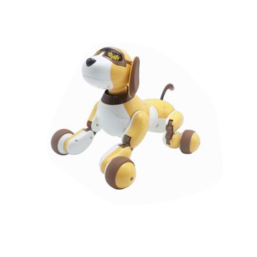 旺仔小六 实丰电动玩具狗声控跳舞唱歌走路男女孩儿童 智能机器狗