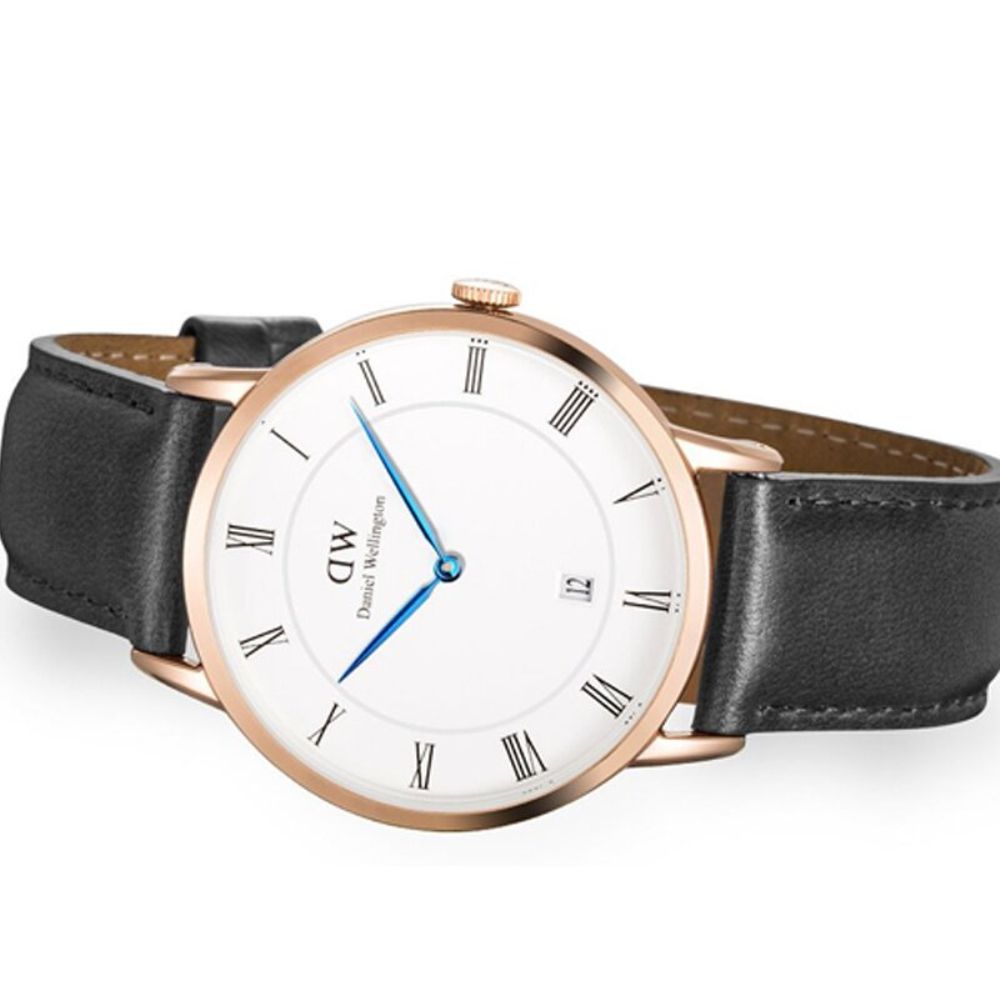 daniel wellington 丹尼爾·惠靈頓手錶 玫瑰金色錶盤 情侶款 時尚