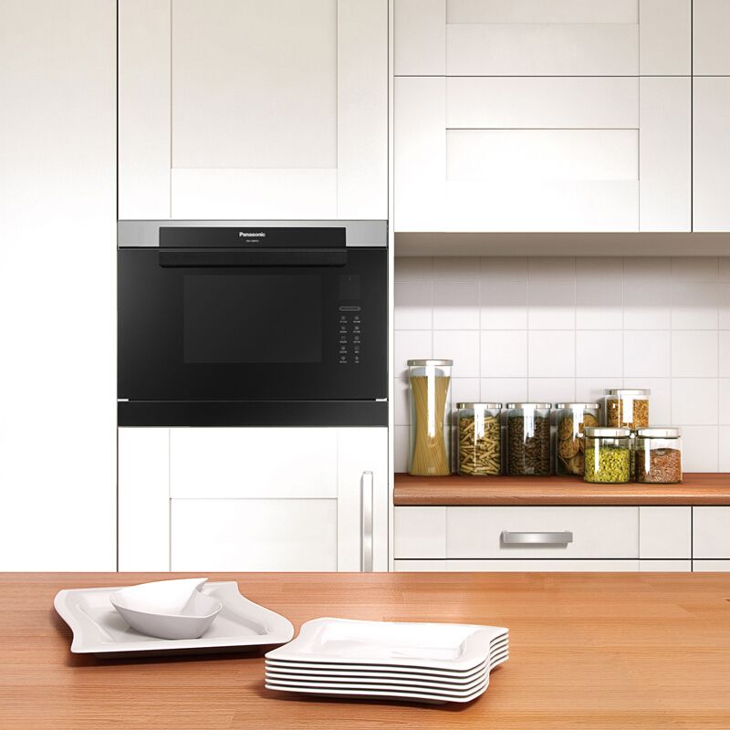 panasonic 松下嵌入式微蒸烤一体机nn-cs89hsxpe 黑色