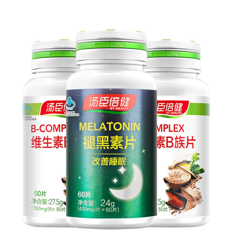 汤臣倍健 【买1送2】褪黑素片 400mg/片*60片 改善睡眠 成人