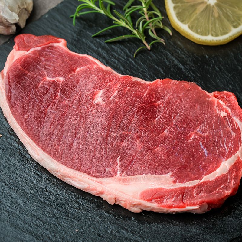 恒都 澳洲原切西冷肉眼牛排10片 原味草饲牛排 生鲜牛肉赠酱