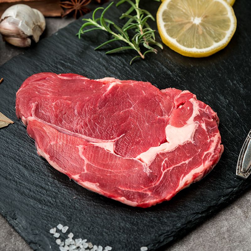 恒都 澳洲原切西冷肉眼牛排10片 原味草饲牛排 生鲜牛肉赠酱