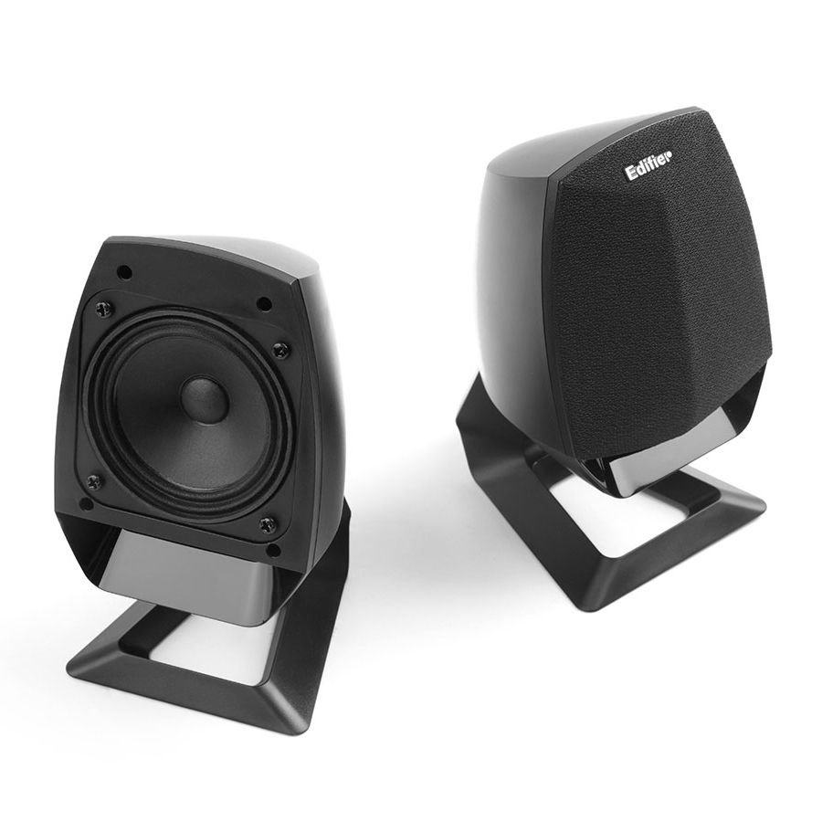 漫步者 edifier r201t08 多媒体电脑音响 木质有源2.1低音炮 桌面音响