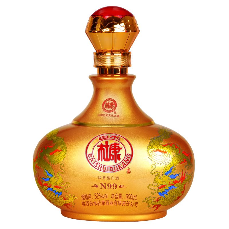 白水杜康 n99 52度 浓香型白酒 52度 500ml 单支