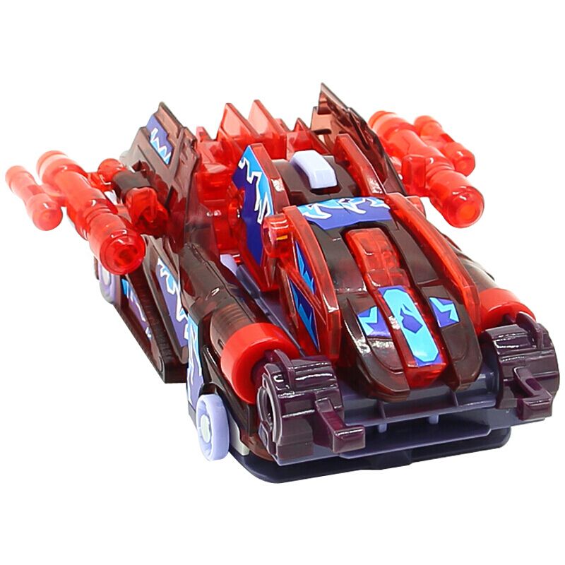 奥迪双钻 爆裂飞车3兽神合体变形玩具 合体弹射系列-炼狱684302