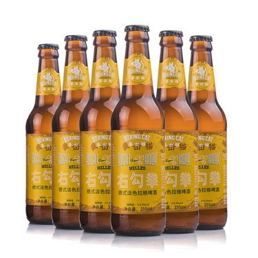 百威 旗下精酿啤酒 拳击猫 boxing cat 精酿啤酒 右勾拳德式淡色小麦