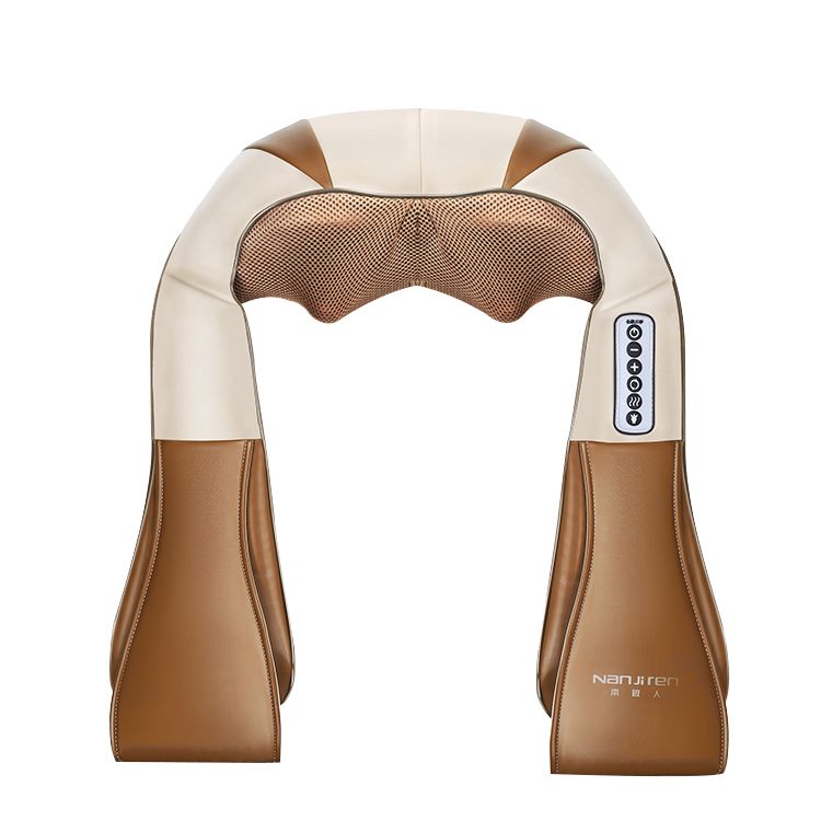 南极人 电动颈椎肩膀腰部背部脖子按摩器仪多功能全身揉捏加热披肩