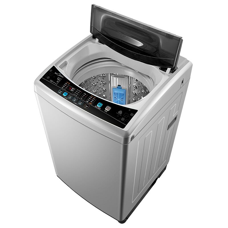 美的 波轮洗衣机 9公斤智能变频全自动 8段水位选择有效省水mb90v31d