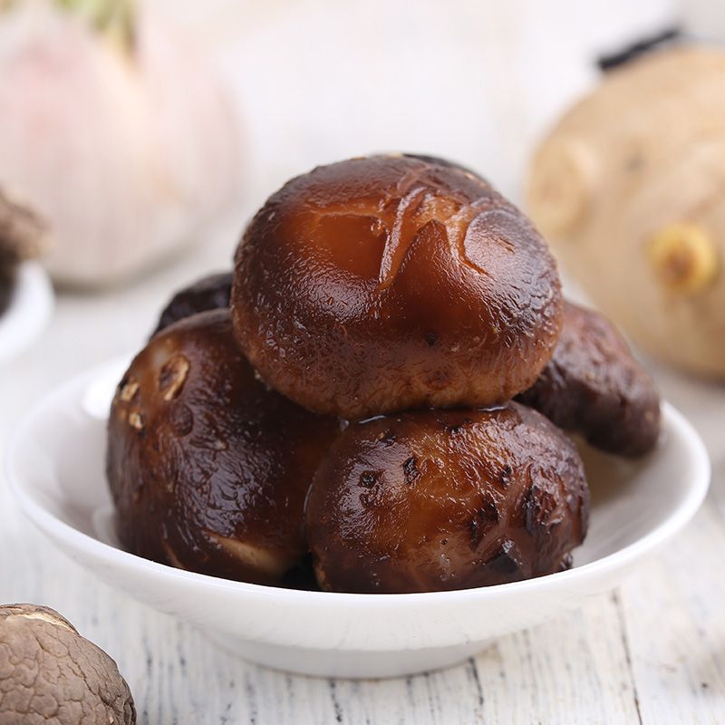 姚朵朵 有机香菇130g*2盒珍珠菇干货去菇脚小香菇