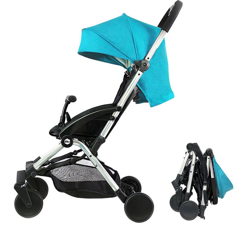 虎贝尔 四轮超轻便婴儿推车 hbr-s1 可折叠伞车 可上飞机宝宝婴儿车