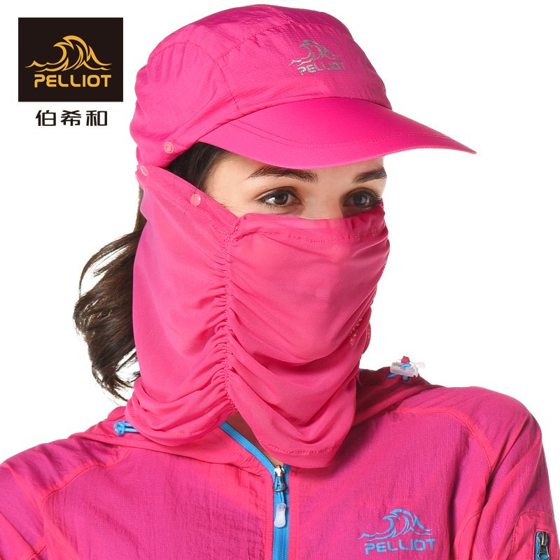 伯希和 PELLIOT户外防晒帽 男女透气遮阳帽渔夫帽钓鱼帽骑车帽旅游帽