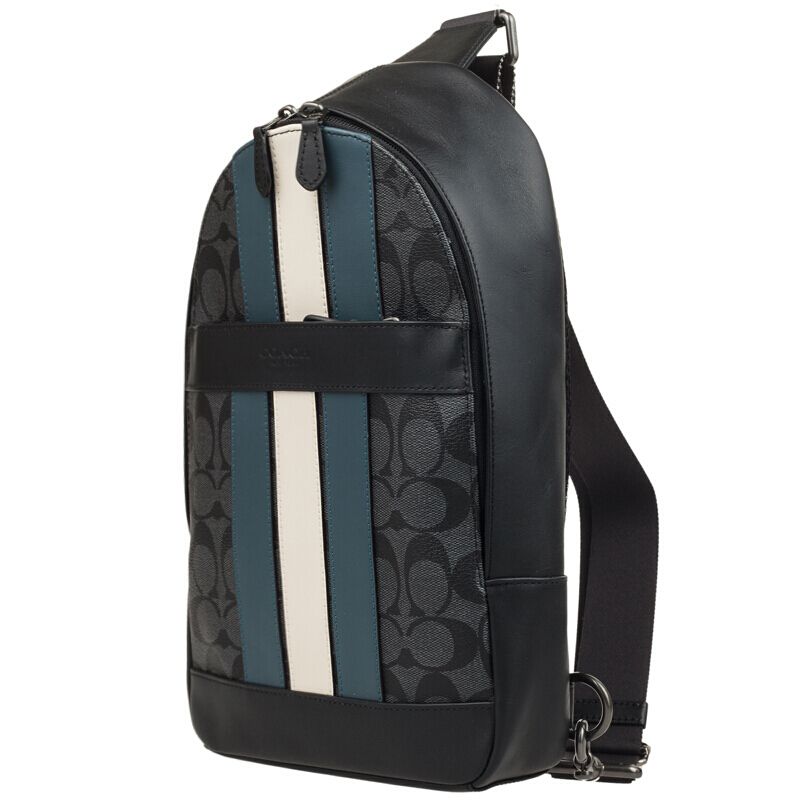 海购蔻驰 男士胸包单肩斜挎包 26067