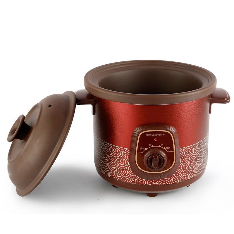 荣事达 多功能营养陶瓷紫砂炖锅3.5l rdg-35z(g)