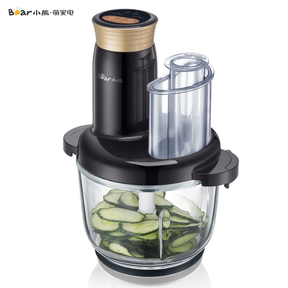 小熊qsj-b03r2绞肉机家用电动碎肉打肉切菜机多功能料理机