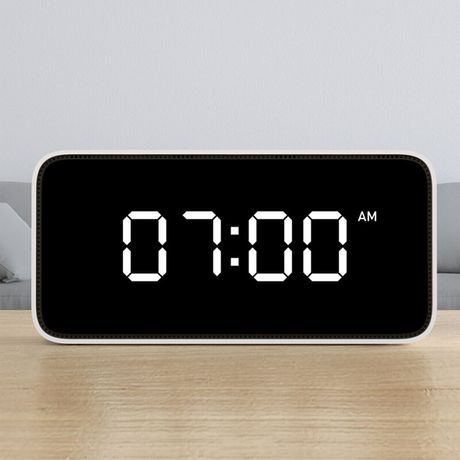 小米(mi)小爱同学智能闹钟懒人贪睡床头钟音箱/音响语音控制网络电台