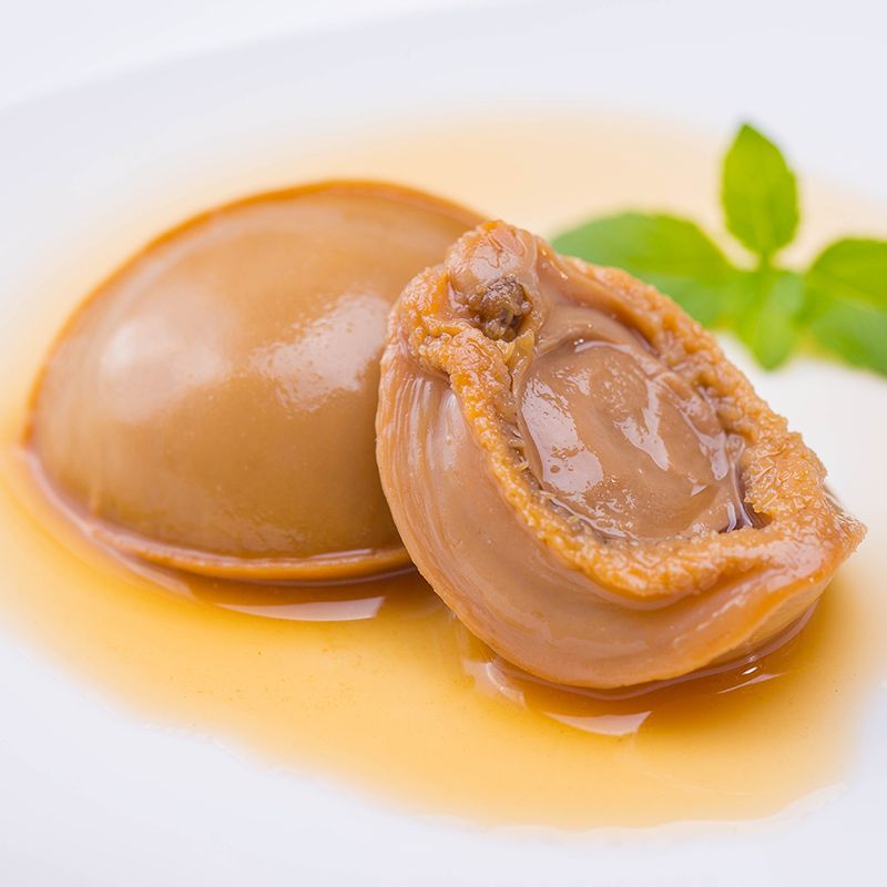 獐子岛 元宝鲍鱼罐头新鲜贝类零食小吃即食罐头100g