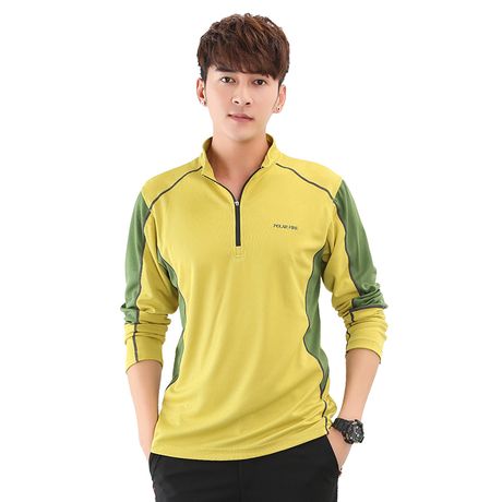 polar fire 极地火 速干t恤男款长袖速干衣透气吸汗秋季户外运动快干