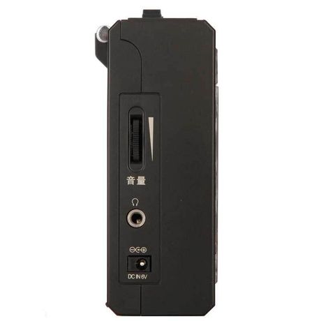 【易购】熊猫便携式收录机6503 黑 收音机磁带usb插卡数码播放