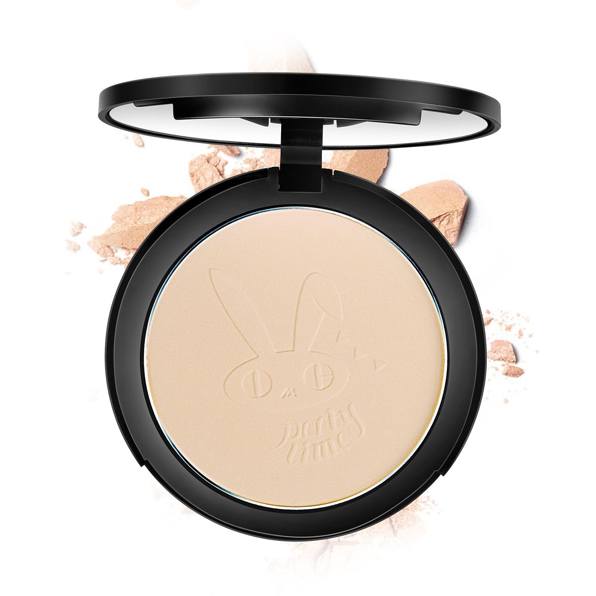 无瑕控油定妆粉饼02号自然色 轻薄透气 遮瑕持久 修容 干粉散粉