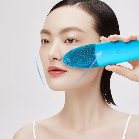 温感净透家用充电式硅胶防水去黑头洗脸洁面仪毛孔清洁器美容仪