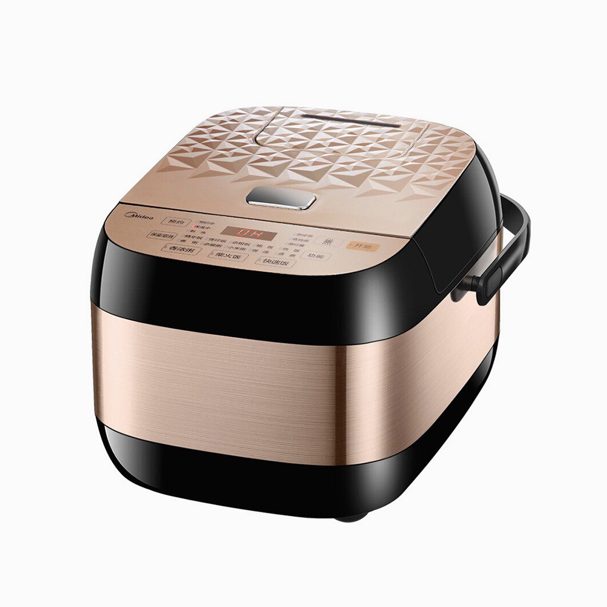 电饭煲 midea/美的 电饭煲 钻石纹理上盖 金属拉丝机身 匠银聚能厚釜