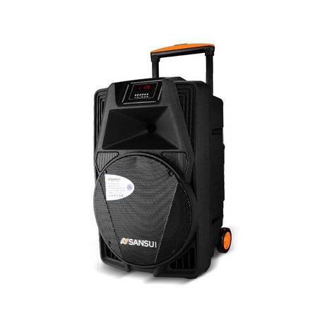 【易购】山水(sansui) 户外音响12吋大功率便携拉杆广场舞低音炮音箱