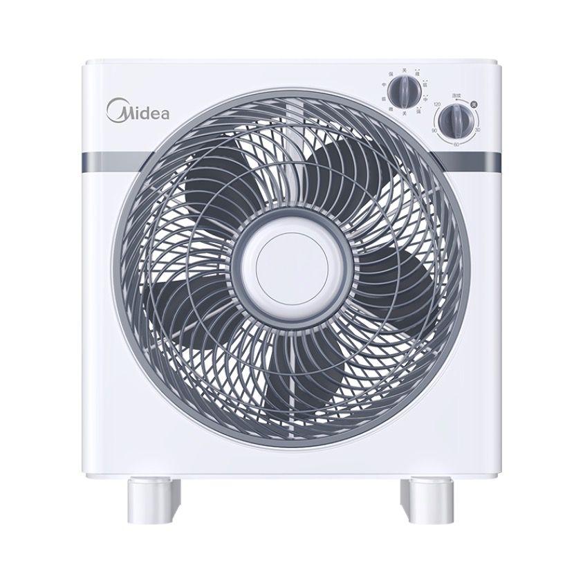 美的(midea) kyt25-15aw 台式转页扇/电风扇/鸿运扇/台式学生宿舍家用