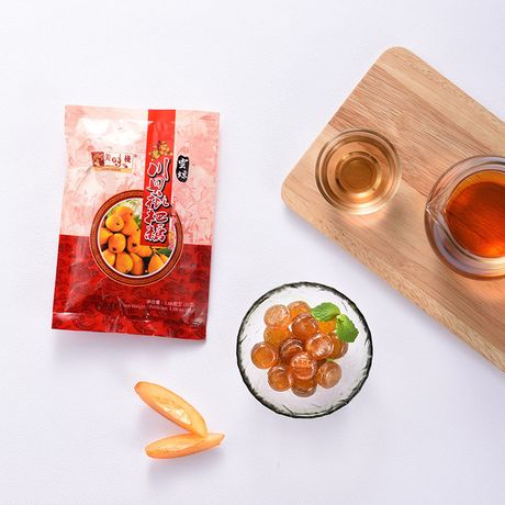 美味栈 蜜炼川贝枇杷糖30g 香港地区进口 清凉润喉糖果零食清新口气