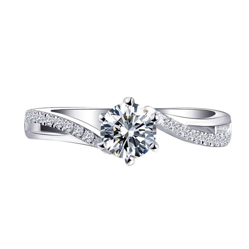 古钻gzuan古钻珠宝 18k金钻石戒指 j1824