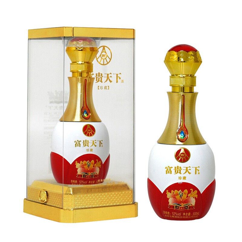五粮液 富贵天下 珍藏 52度500ml*6瓶浓香型白酒整箱装