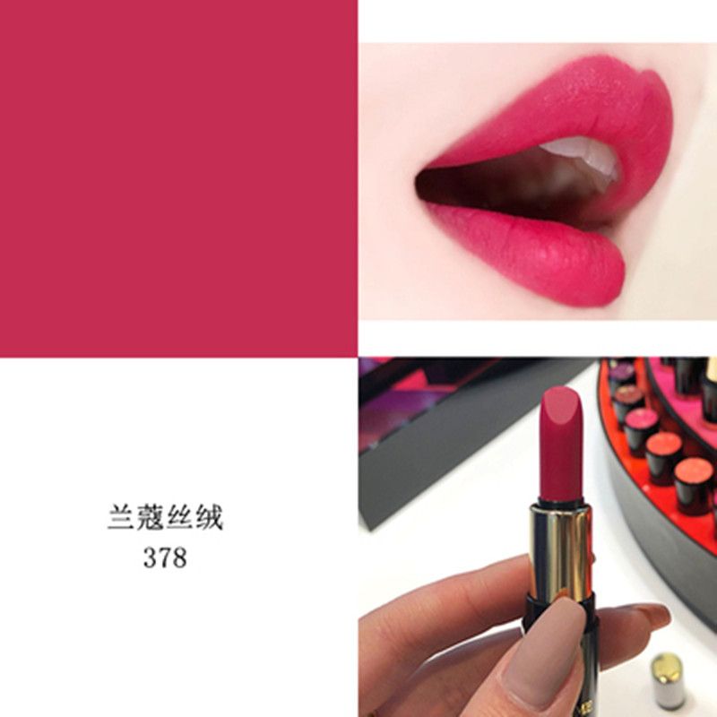 lancome/兰蔻 兰蔻新菁纯柔润丝绒丝缎唇膏口红 1.6g 378